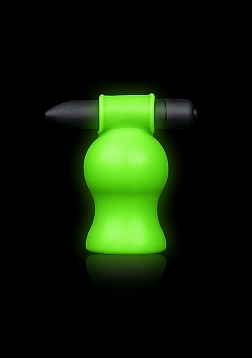 Vibrating Head Masturbator - Glow in the Dark..