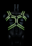 Body Harness - Glow in the Dark - S/M..