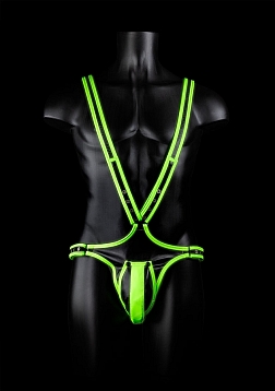 Full Body Harness - Glow in the Dark - S/M..