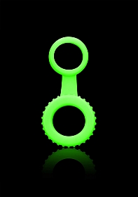Cock Ring & Ball Strap - Glow in the Dark..