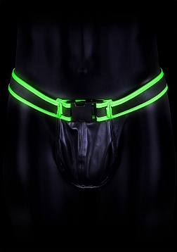 Buckle Jock Strap - Glow in the Dark - S/M..