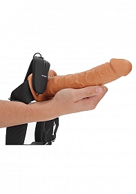 Vibrating Hollow Strap-On without Balls - 10\