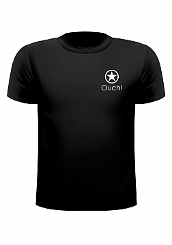Ouch! T-Shirt - Black - Extra Large..