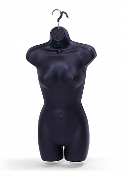 Ouch! GITD Mannequin Full Body Female - Black..