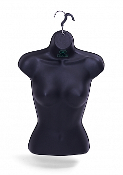 Ouch! GITD Mannequin Torso Female - Black..