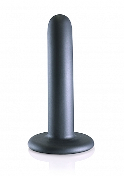 Ouch! - Smooth G-Spot Dildo - 5\'\' / 12 cm - Gun Metal
