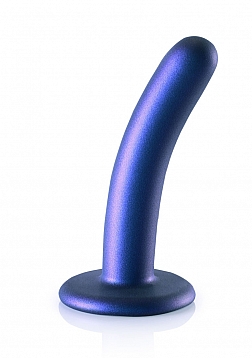 Smooth G-Spot Dildo - 5'' / 12 cm - Metallic Blue..