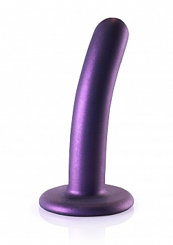 Ouch! - Smooth G-Spot Dildo - 5\'\' / 12 cm - Metallic Purple