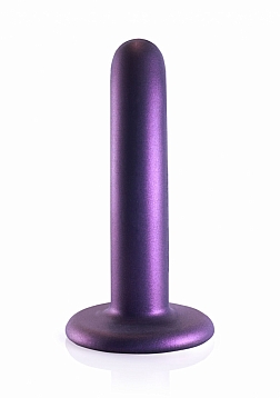 Ouch! - Smooth G-Spot Dildo - 5\'\' / 12 cm - Metallic Purple