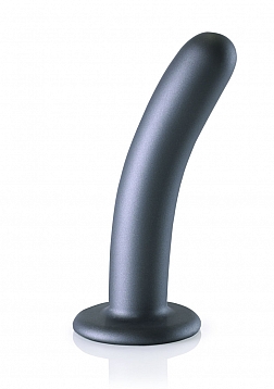 Smooth G-Spot Dildo - 6'' / 14,5 cm - Gun Metal..