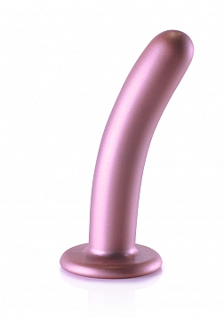 Smooth G-Spot Dildo - 6'' / 14,5 cm - Rose Gold..