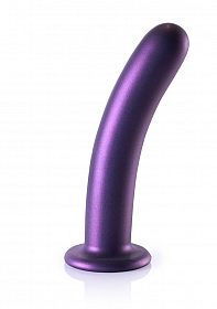 Smooth G-Spot Dildo - 7'' / 17 cm - Metallic Purple..