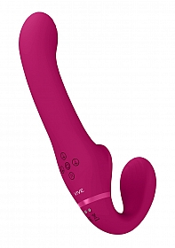 Ai - Dual Vibrating & Air Wave Tickler Strapless Strapon