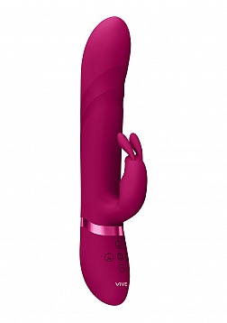 Vibrating and Rotating Wiggle G-Spot Rabbit - Pink..