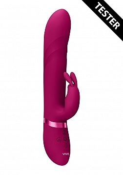 Vibrating and Rotating Beads, G-Spot Rabbit - Pink - Tester..