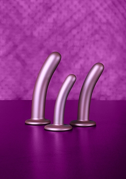 Ouch! - Smooth G-Spot Dildo - 5\'\' / 12 cm - Rose Gold