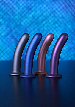 Ouch! - Smooth G-Spot Dildo - 5\'\' / 12 cm - Rose Gold
