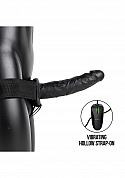 Vibrating Hollow Strapon without Balls - 8'' / 20,5 cm..