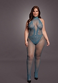 Fishnet and Lace Bodystocking - Queen Size
