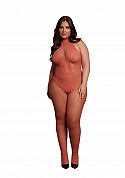 Fishnet and Lace Bodystocking - Queen Size