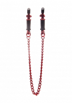 Vice Nipple Clamps - Red