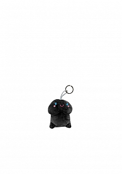 Short Penis Plushie 4''/ 10 cm - Black