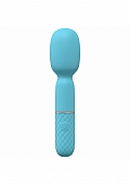LoveLine - Bella - 10 Speed Vibrating Mini-Wand - Silicone - Rechargeable - Waterproof - Blue