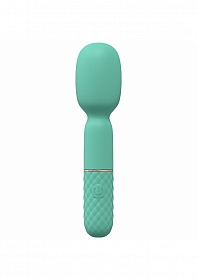 Bella - 10 Speed Vibrating Mini-Wand - Silicone - Rechargeable - Waterproof - Green