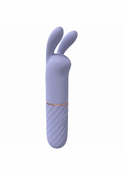 Dona - 10 Speed Vibrating Mini-Rabbit - Silicone - Rechargeable - Waterproof - Lavender