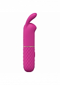 LoveLine - Dona - 10 Speed Vibrating Mini-Rabbit - Silicone - Rechargeable - Waterproof - Pink