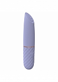 LoveLine - Beso - 10 Speed Vibrating Mini-Lipstick - Silicone - Rechargeable - Waterproof - Lavender