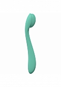 LoveLine - Juicy - 10 Speed Flexible Vibe - Sealed Silicone - Rechargeable - Submersible - Green
