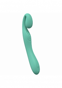 Obsession  - 10 Speed Dual Motor Vibe - Sealed Silicone - Rechargeable - Submersible - Green