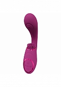VIVE - Gen - Rechargeable Triple Motor - G-Spot Vibrator with Pulse Wave  and Vibrating Bristles - P