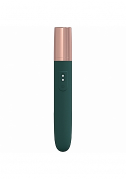 LoveLine - The Traveler - 10 Speed Travel Vibe - Silicone - Rechargeable - Waterproof - Forest Green