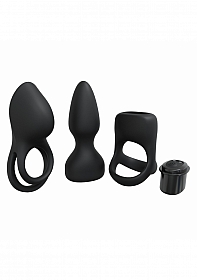 LoveLine - Pleasure Kit - 10 Speed - Silicone - Rechargeable - Waterproof - Black