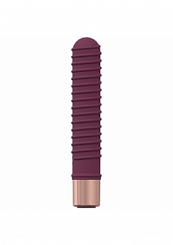 Poise - 10 Speed Mini-Vibe - Silicone - Rechargeable - Waterproof  Burgundy