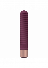 LoveLine - Poise - 10 Speed Mini-Vibe - Silicone - Rechargeable - Waterproof – Burgundy