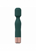 LoveLine - Glamour - 10 Speed Mini-Wand - Silicone - Rechargeable - Waterproof - Forest Green