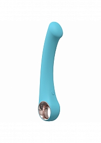 Luscious - 10 Speed G-Spot Vibe - Silicone - Rechargeable - Waterproof - Blue