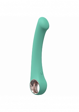 LoveLine - Luscious - 10 Speed G-Spot Vibe - Silicone - Rechargeable - Waterproof - Green