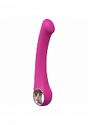 Luscious - 10 Speed G-Spot Vibe - Silicone - Rechargeable - Waterproof - Pink