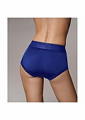 Ouch! Vibrating Strap-on Brief - Royal Blue - XS/S