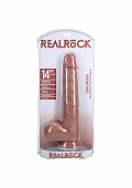 RealRock Ultra Realistic Skin - Extra Large Straight with Balls 14\