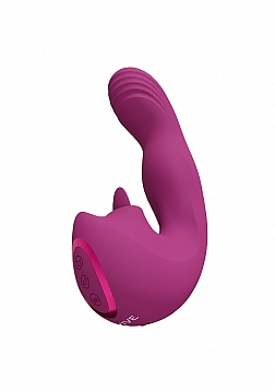 Yumi -  Triple G-Spot Finger Motion Vibrator - Pink