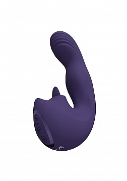 Yumi -  Triple G-Spot Finger Motion Vibrator - Purple