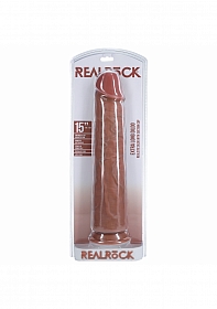 RealRock Ultra Realistic Skin - Extra Large Straight without Balls 15\