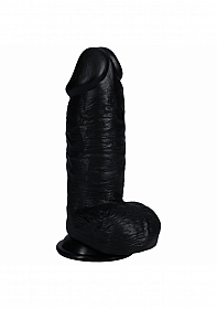 RealRock Ultra Realistic Skin - Extra Thick Straight with Balls 8\