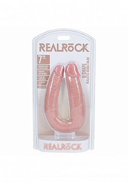 RealRock Ultra Realistic Skin - U Shaped Double Dildo 7\