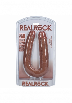 RealRock Ultra Realistic Skin - U Shaped Double Dildo 9\